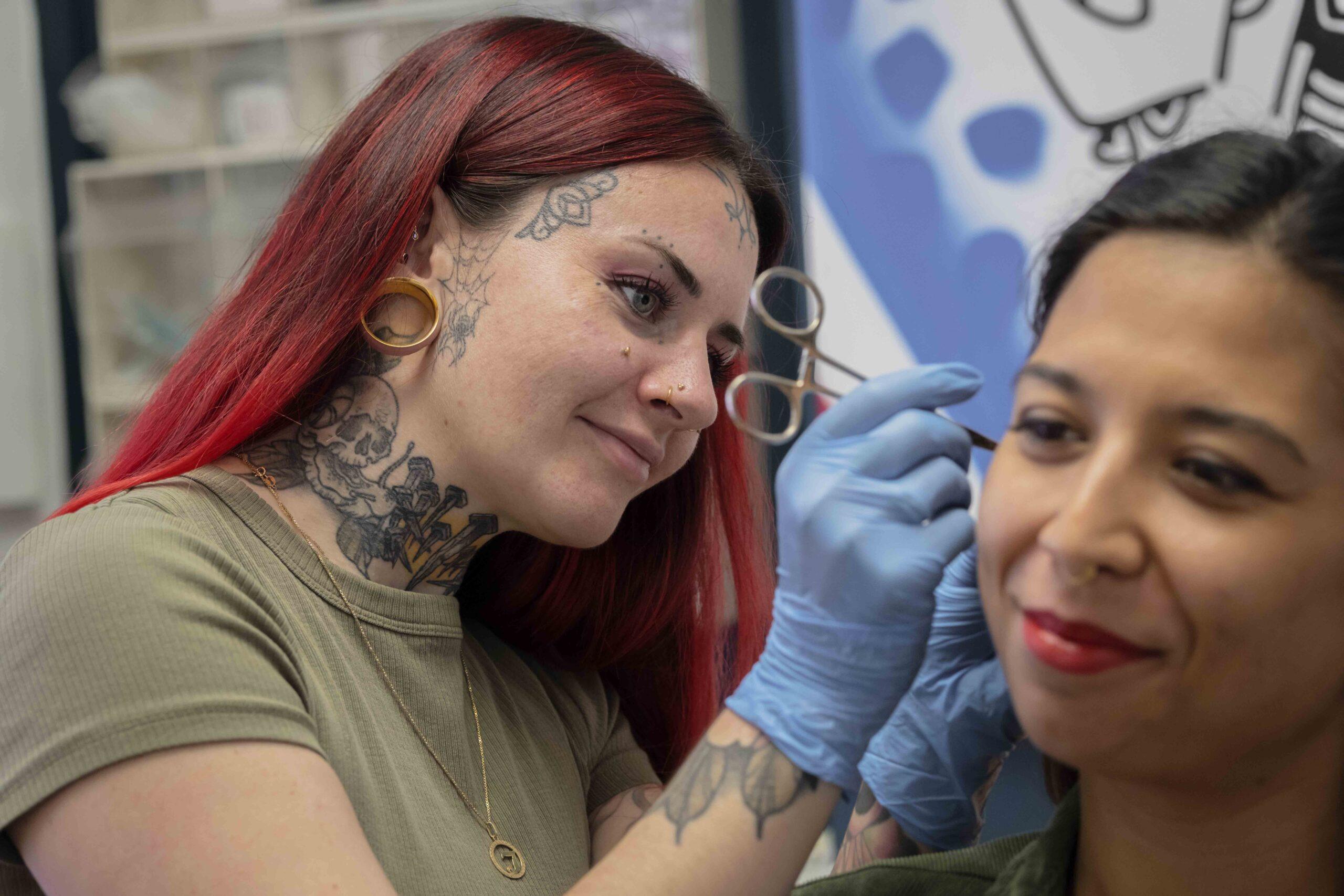 piercing in het oor