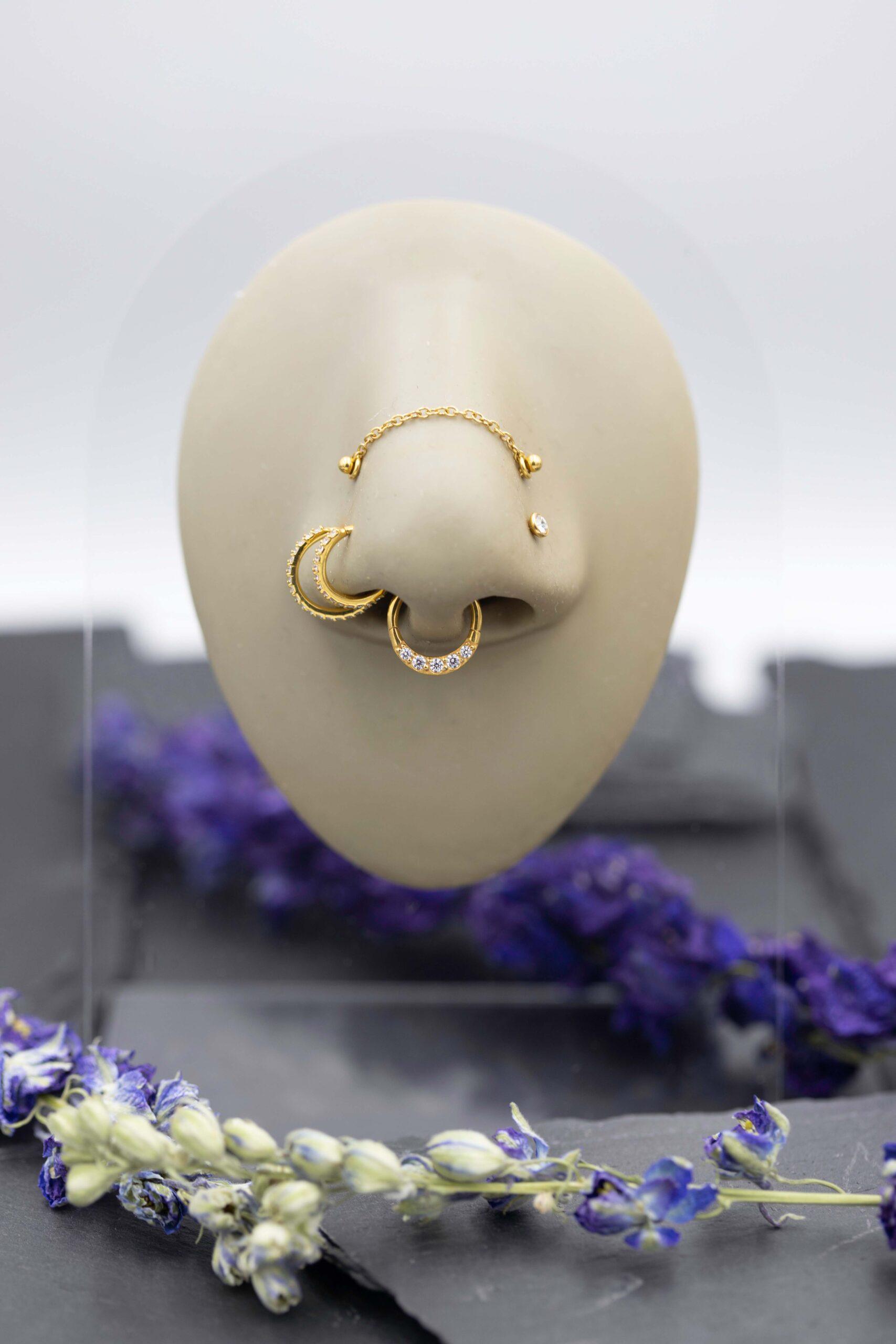 neus piercing sieraden