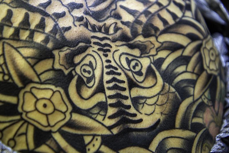 close up tattoo
