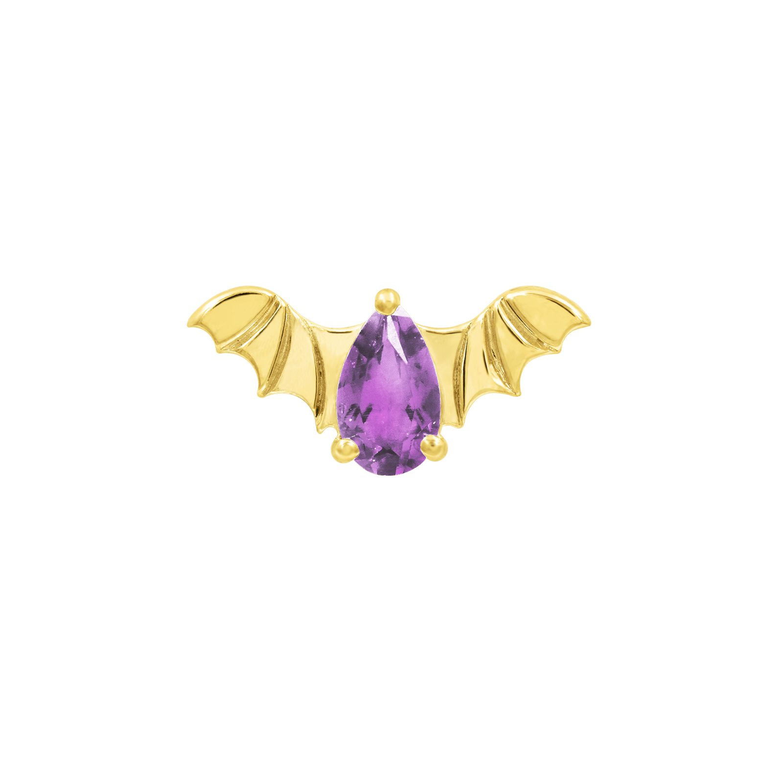 Bat with Amethyst