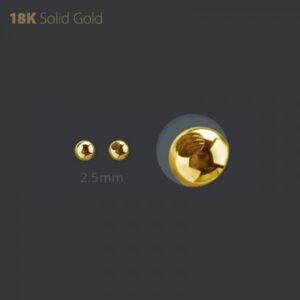 18K Externally Threaded Balleke